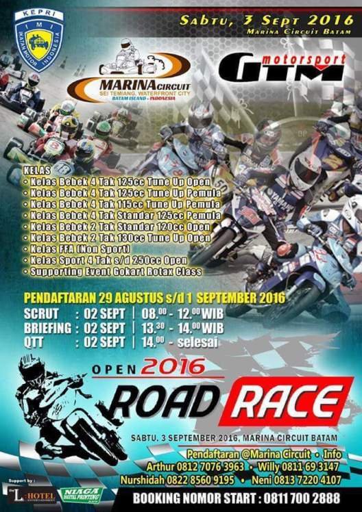 Open Road Race 2016 Batam