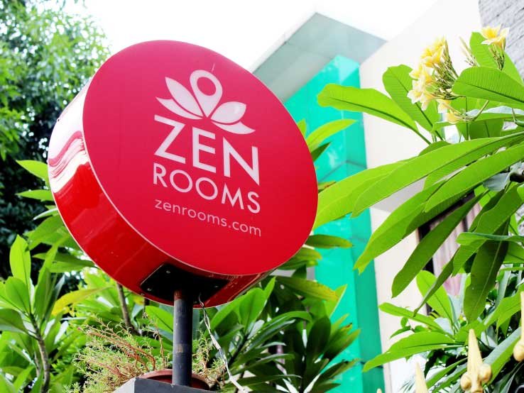 Zen Rooms sign - Picture by techcrunch