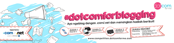 dotcomforme blog competition 02 - Keunggulan menggunakan top domain level .net/.com