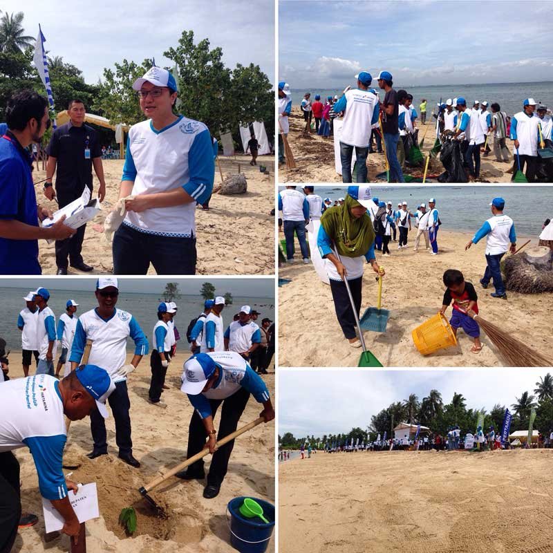Kegitan utama Pemberdayaan Pesisir dan Pembersihan Pantai