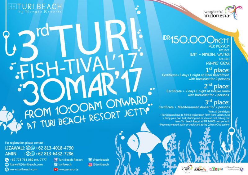 3rd Turi Fish-Tival, Fish,Catch, and Win