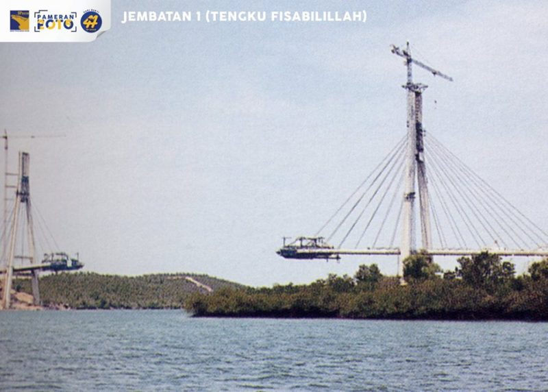 1st Barelang Bridges construction
