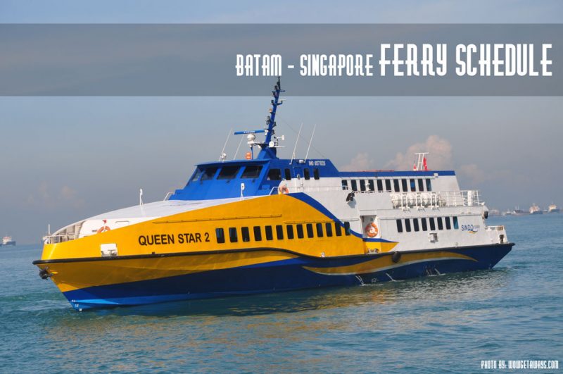 Jadwal Ferry Batam Singapura 2019