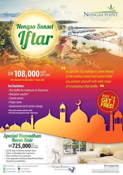 Paket Promo Ramadhan Nongsa Point Marina Batam