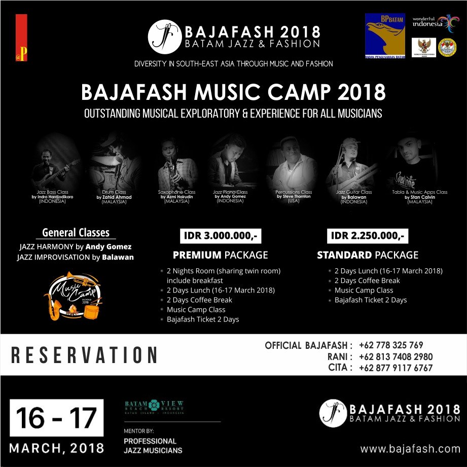 Bajafash 2018 Music Camp