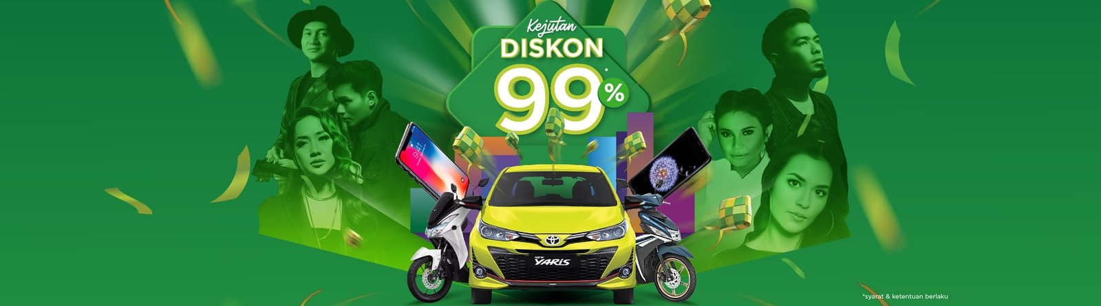 Ramadan Ekstra Tokopedia diskon 99%
